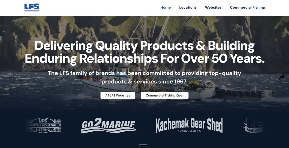 lfsinc.com homepage: delivering quality products and building relationships for over 50 years